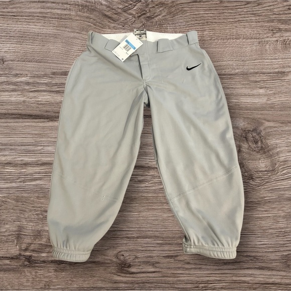 Nike Women’s Grey 🥎 Softball Pants Size M NWT - Picture 1 of 3